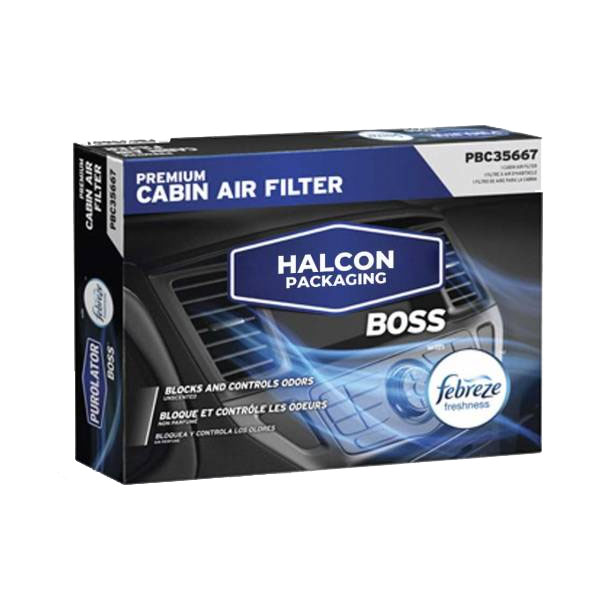 Custom Automotive Air Filter Cartons | Wholesale Car Filter Packaging